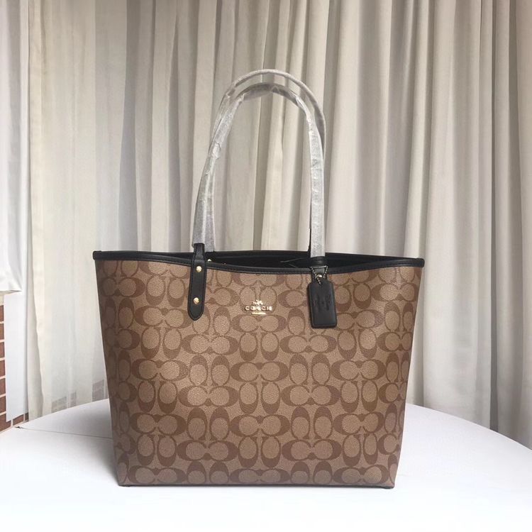 Buy First Copy Coach Tote Bag Zip Top For Women