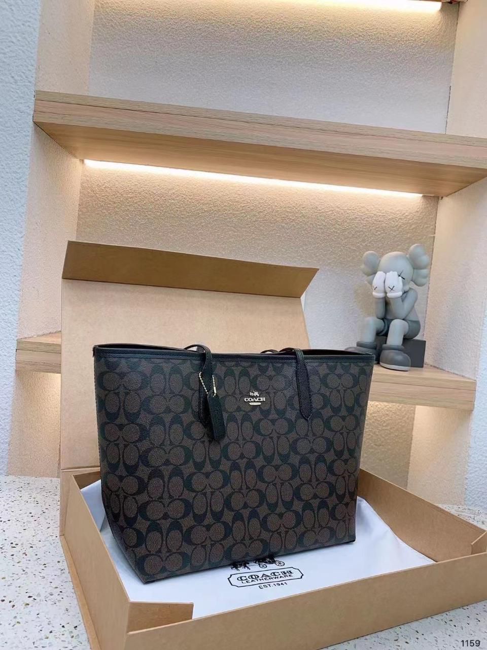 Buy First Copy Coach Tote Bag Zip Top For Women