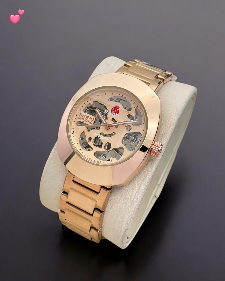 Buy First Copy Rado Diastar Automatic Watch 42mm – Skeletonized Design - Master Quality 7A Mirror at Lowest Price Online India