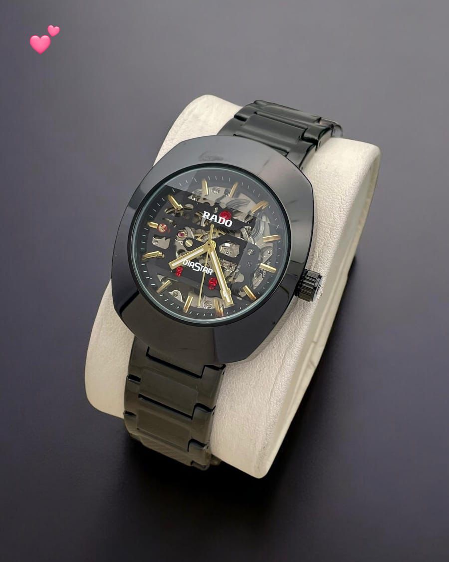 Buy First Copy Rado Diastar Automatic Watch 42mm – Skeletonized Design - Master Quality 7A Mirror at Lowest Price Online India
