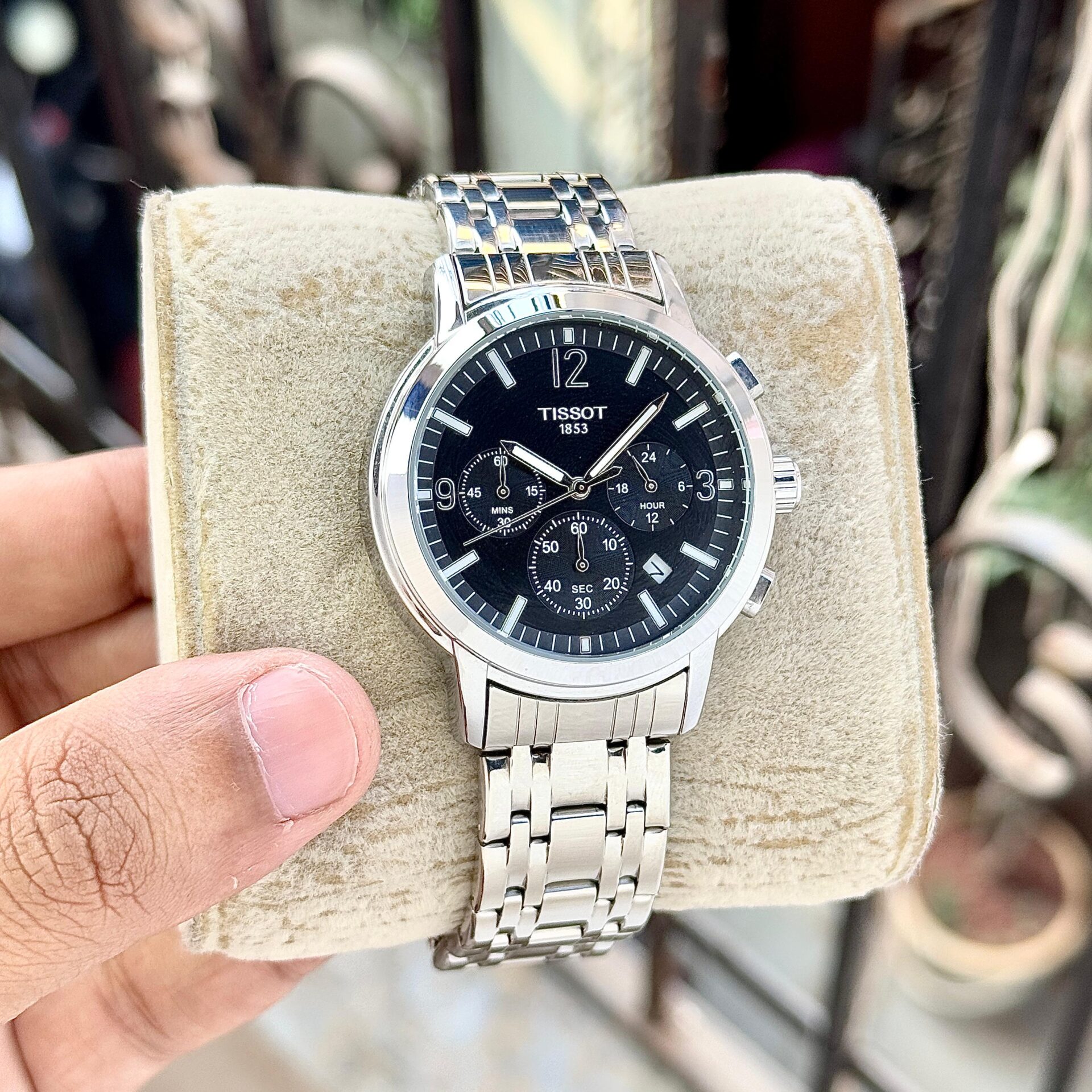 Buy First Copy Tissot PRC 200 Chronograph Watch – Classic Style with Modern Functionality 42mm - Master Quality 7A Mirror at Lowest Price Online India