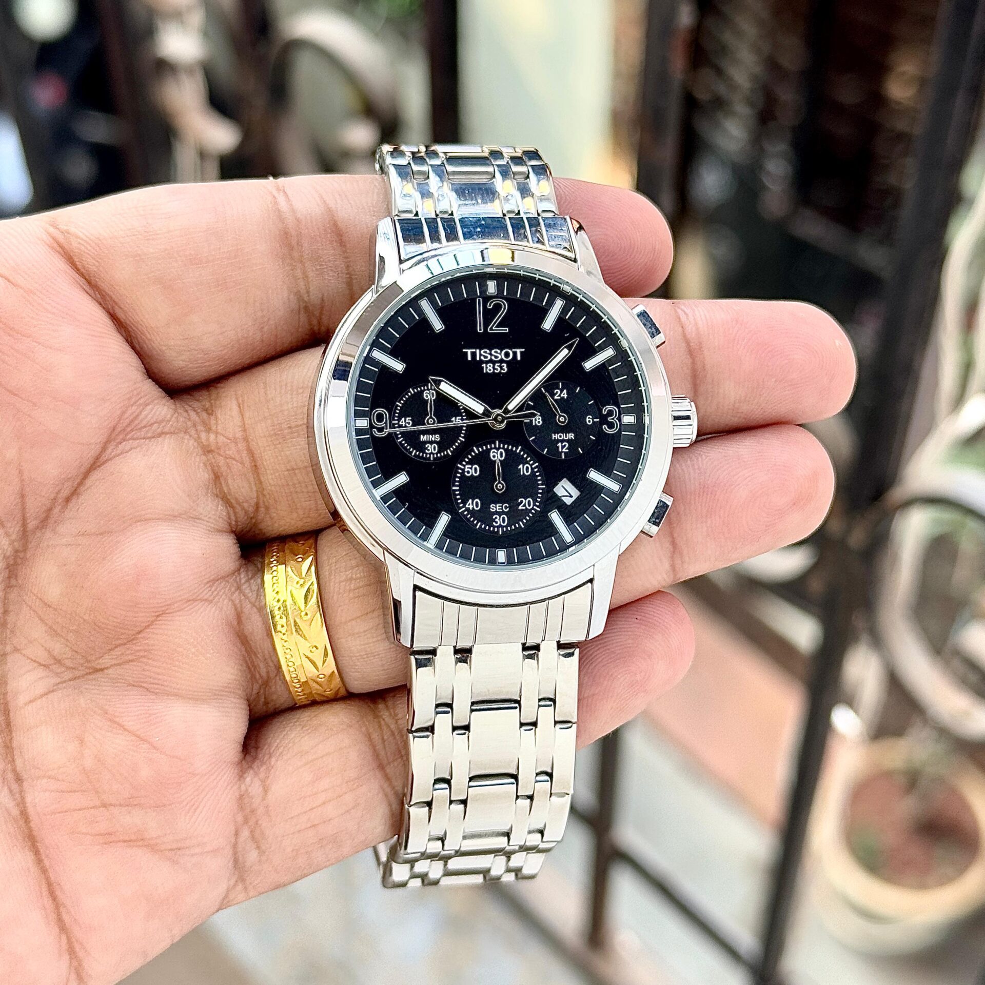 Buy First Copy Tissot PRC 200 Chronograph Watch – Classic Style with Modern Functionality 42mm - Master Quality 7A Mirror at Lowest Price Online India