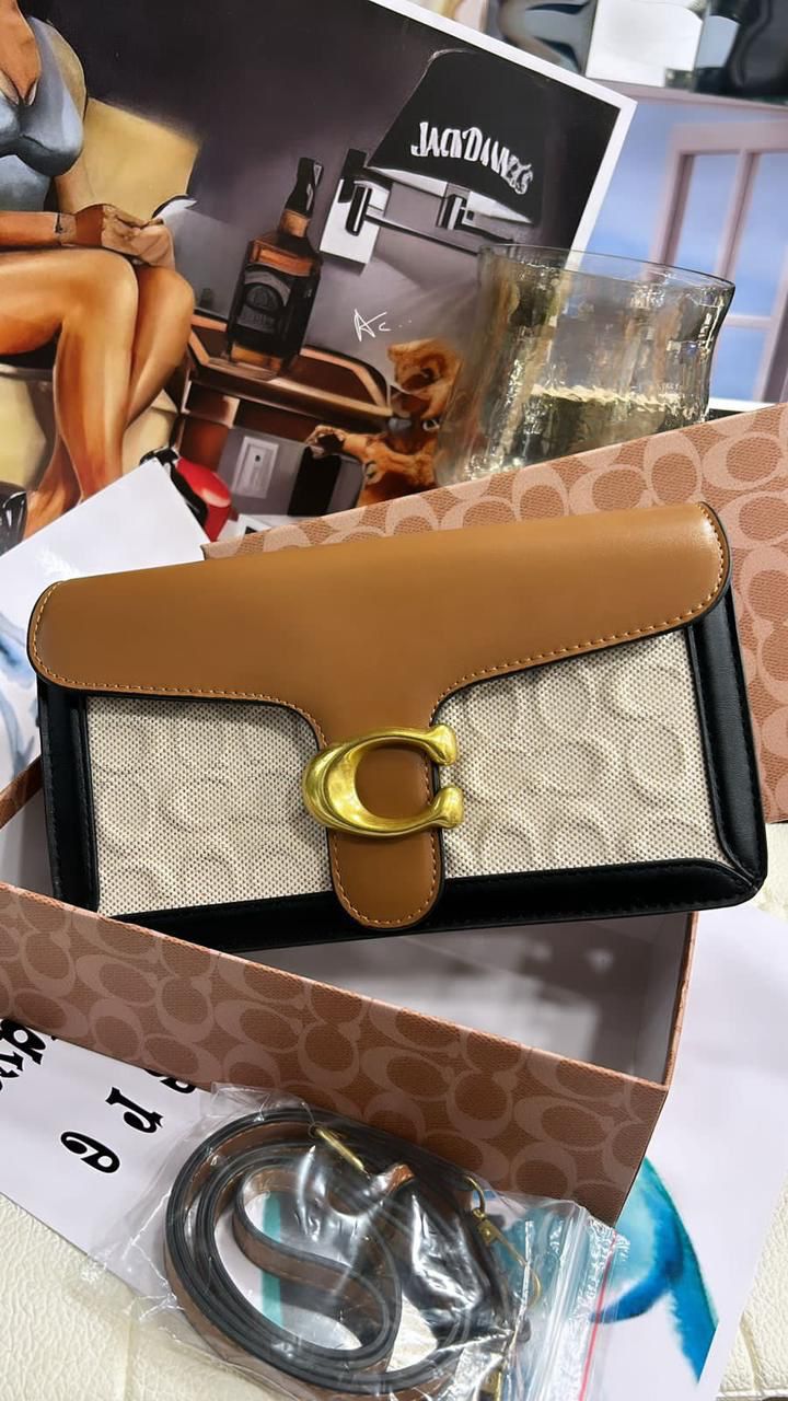 Buy First Copy Coach Tabby Shoulder Bag with Signature C-Lock Closure - Master Quality 7A Mirror at Lowest Price Online India