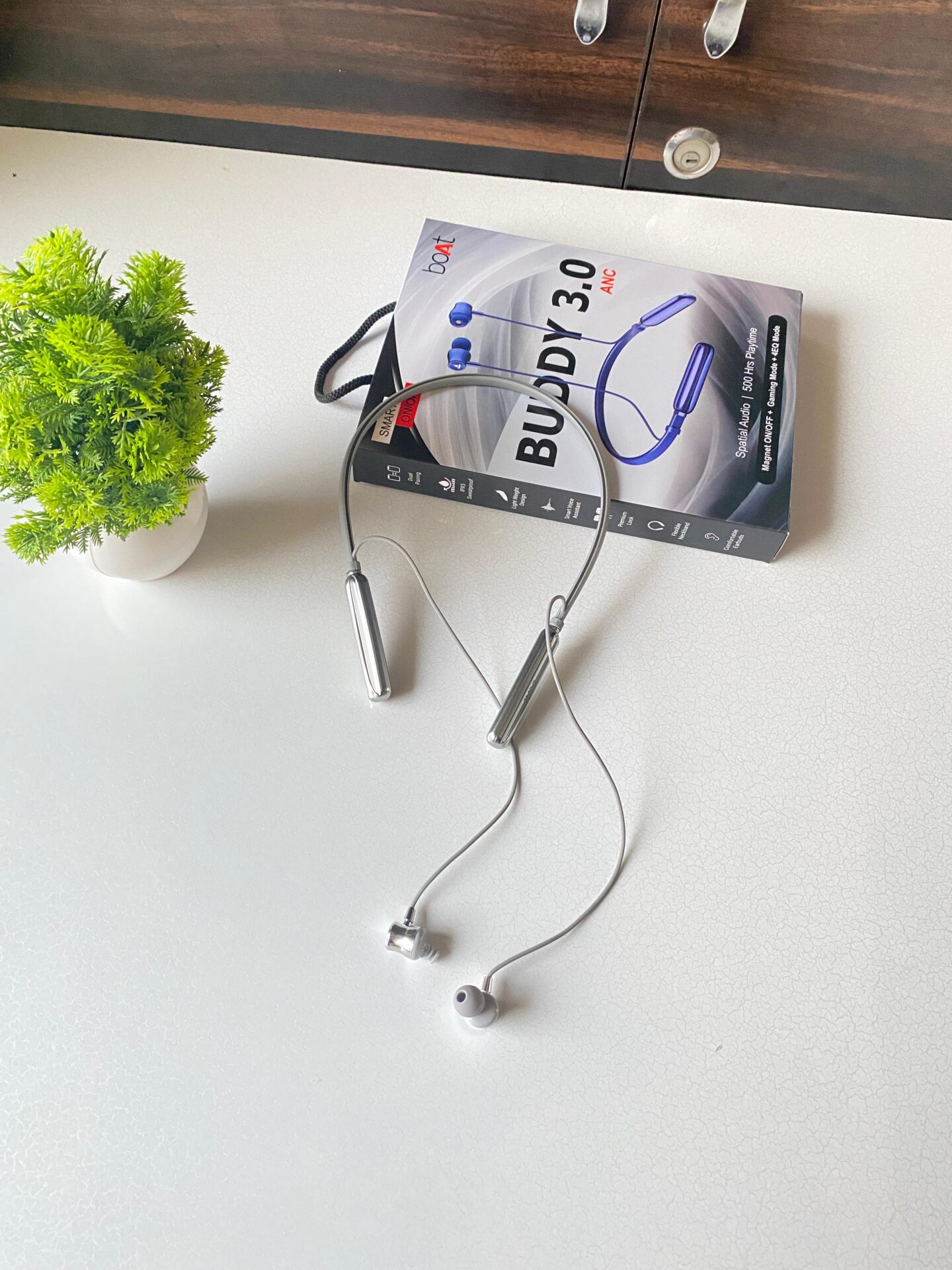 Buy First Copy Boat Buddy 3.0 Neckband Earphones with Magnetic On/Off - Master Quality 7A Mirror at Lowest Price Online India