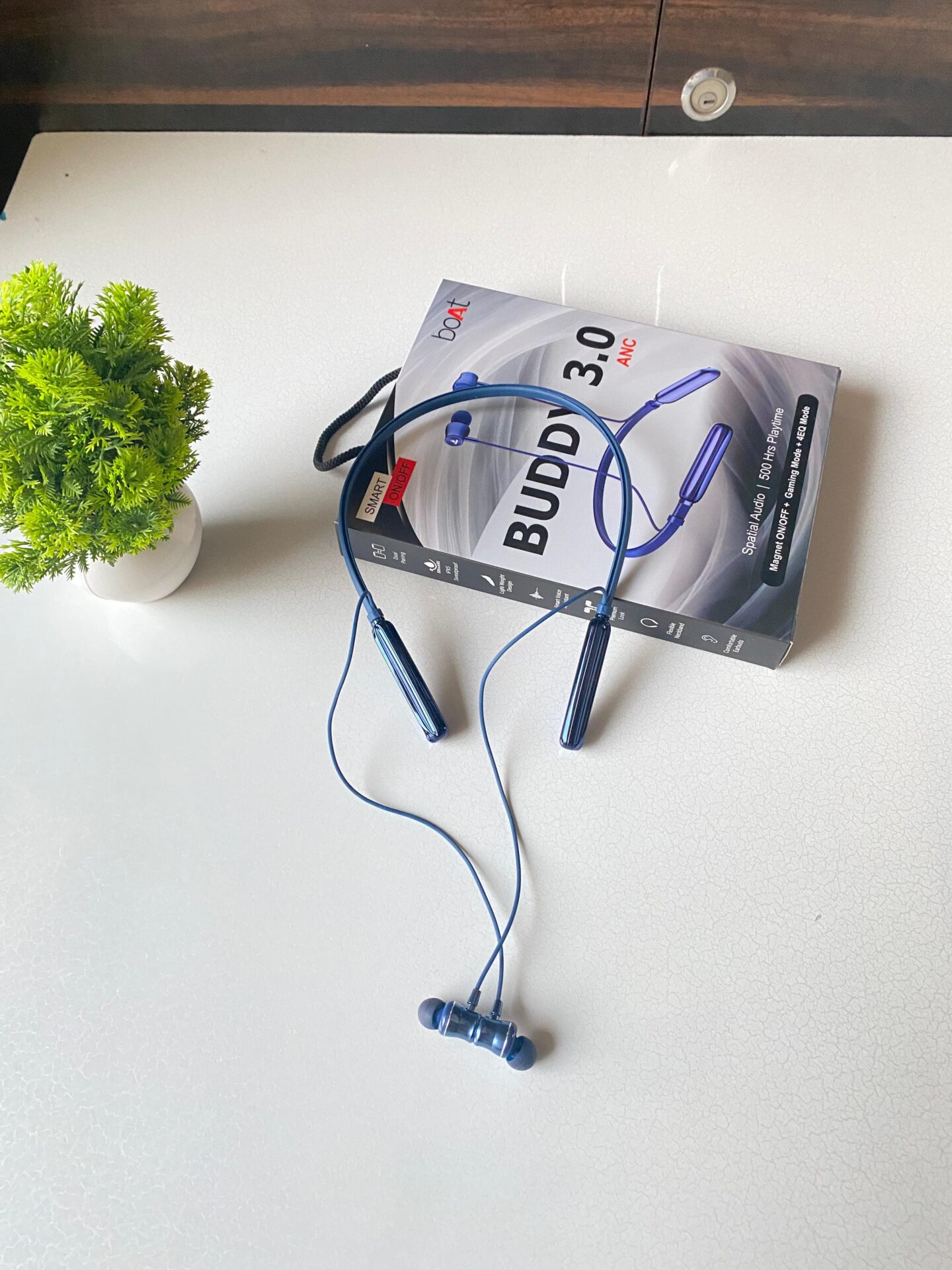Buy First Copy Boat Buddy 3.0 Neckband Earphones with Magnetic On/Off - Master Quality 7A Mirror at Lowest Price Online India