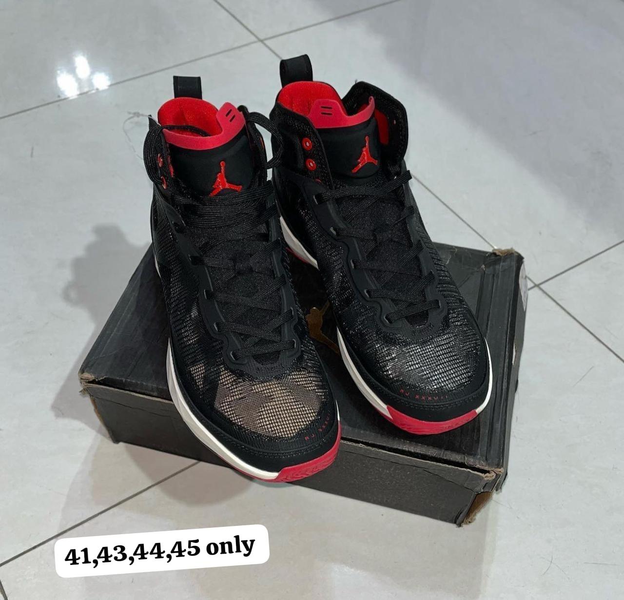 Buy First Copy Jordan 37 Basketball Shoes For Men High Ankle - Master Quality 7A Mirror at Lowest Price Online India