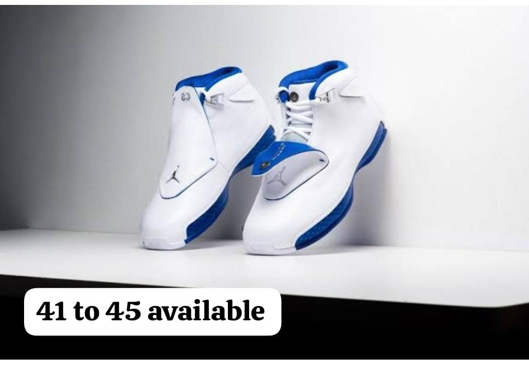 Buy First Copy Air Jordan 18 Men’s Sneakers - Master Quality 7A Mirror at Lowest Price Online India