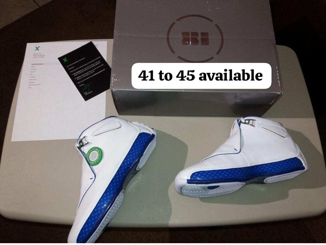 Buy First Copy Air Jordan 18 Men’s Sneakers - Master Quality 7A Mirror at Lowest Price Online India
