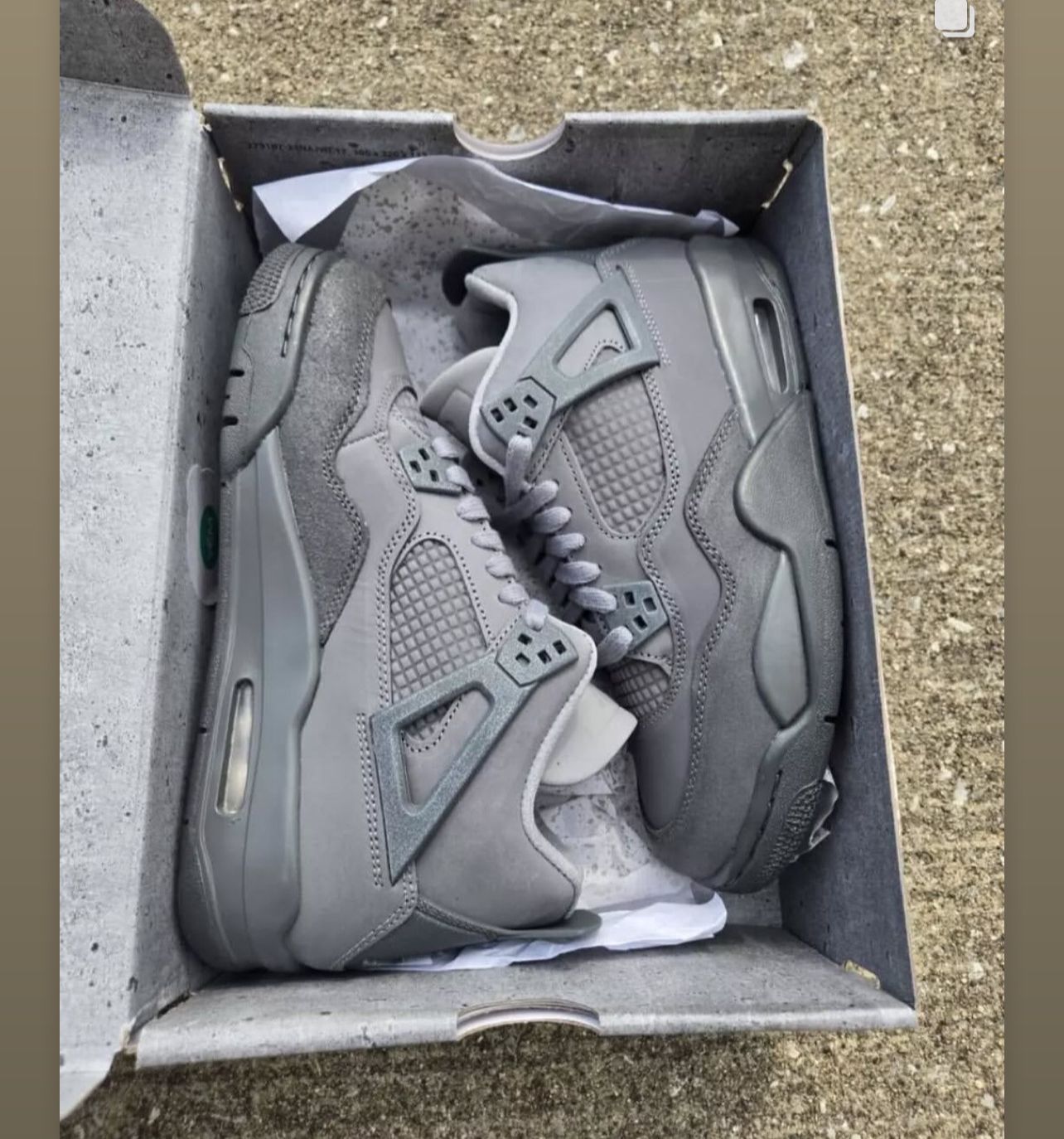 Buy First Copy Air Jordan Retro 4 Cool Grey Men’s Shoes - Master Quality 7A Mirror at Lowest Price Online India