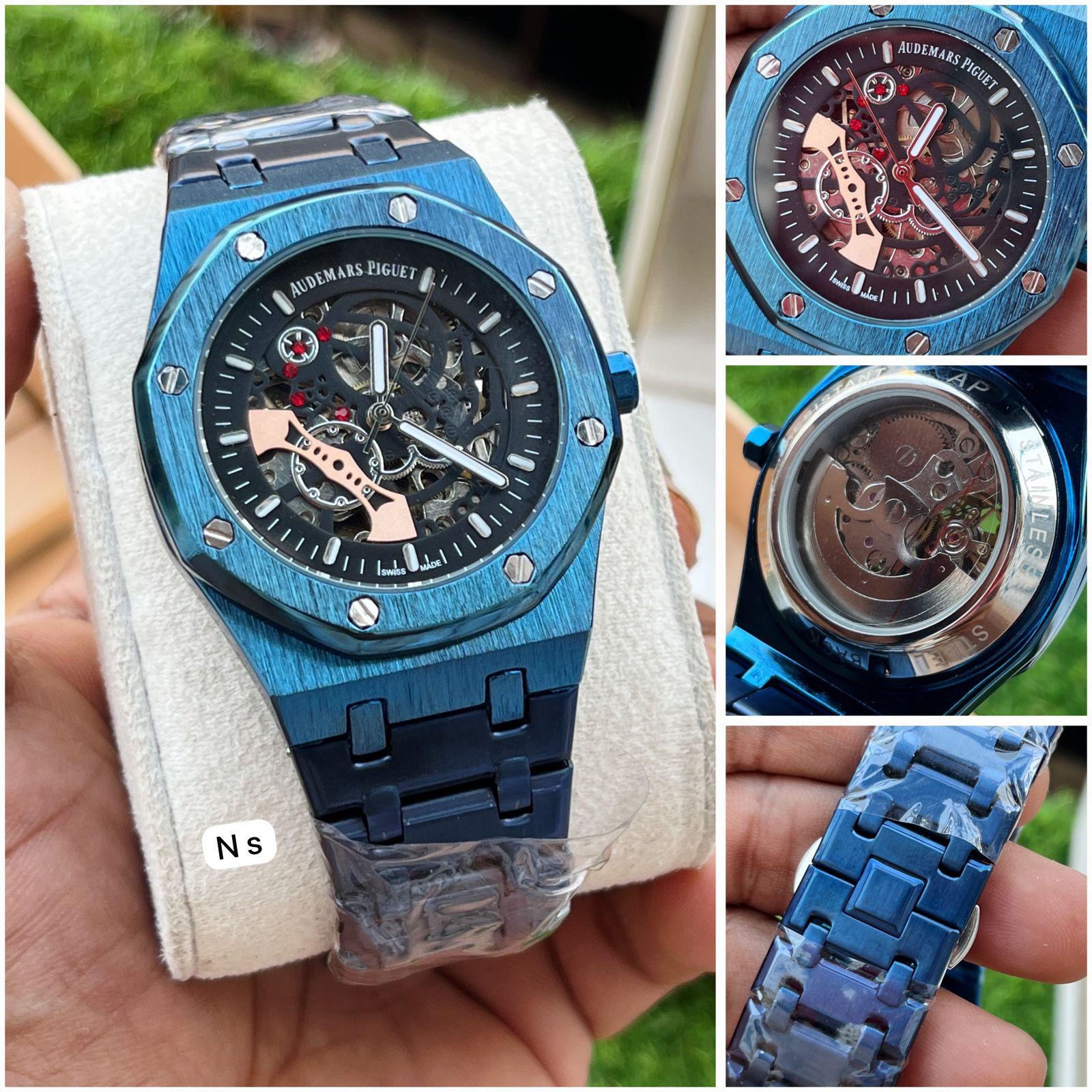 Buy First Copy Audemars Piguet Royal Oak Automatic Skeletonized Men’s Watch 43mm - Master Quality 7A Mirror at Lowest Price Online India