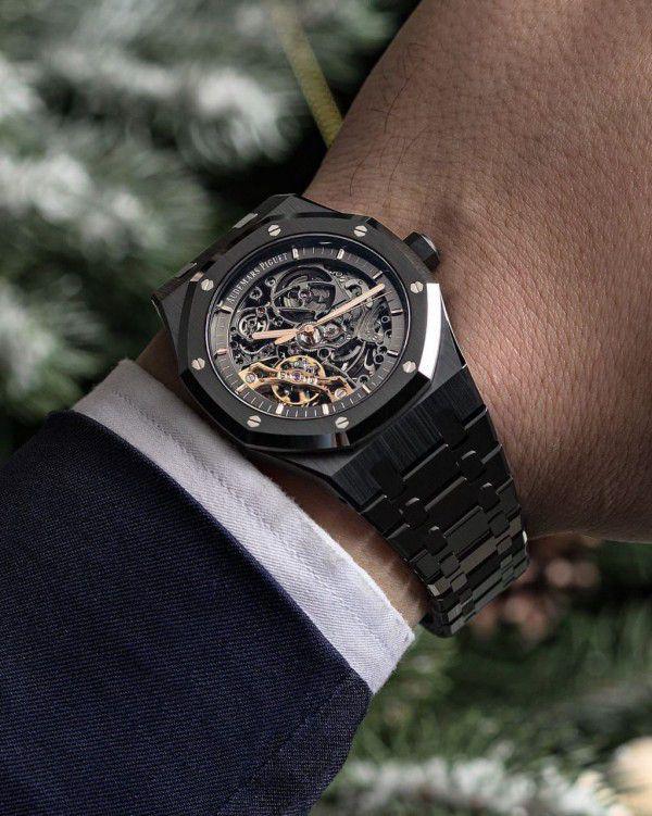 Buy First Copy Audemars Piguet Royal Oak Skeleton Automatic Watch - Master Quality 7A Mirror at Lowest Price Online India