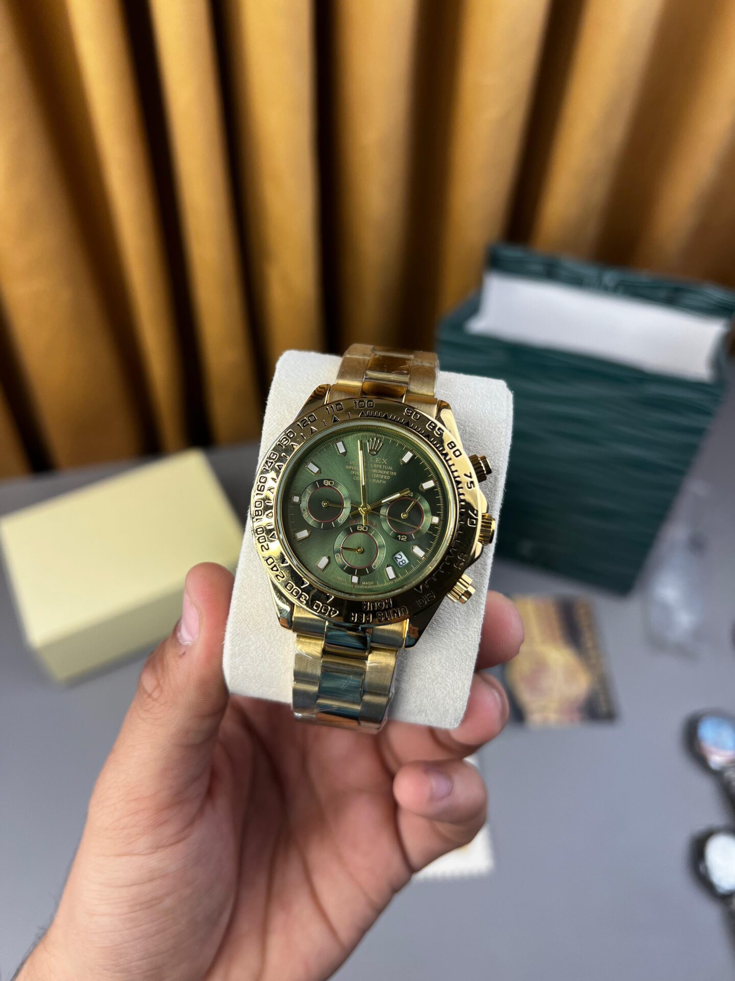 Buy First Copy Rolex Cosmograph Daytona Men’s Watch Inspired Design - Master Quality 7A Mirror at Lowest Price Online India