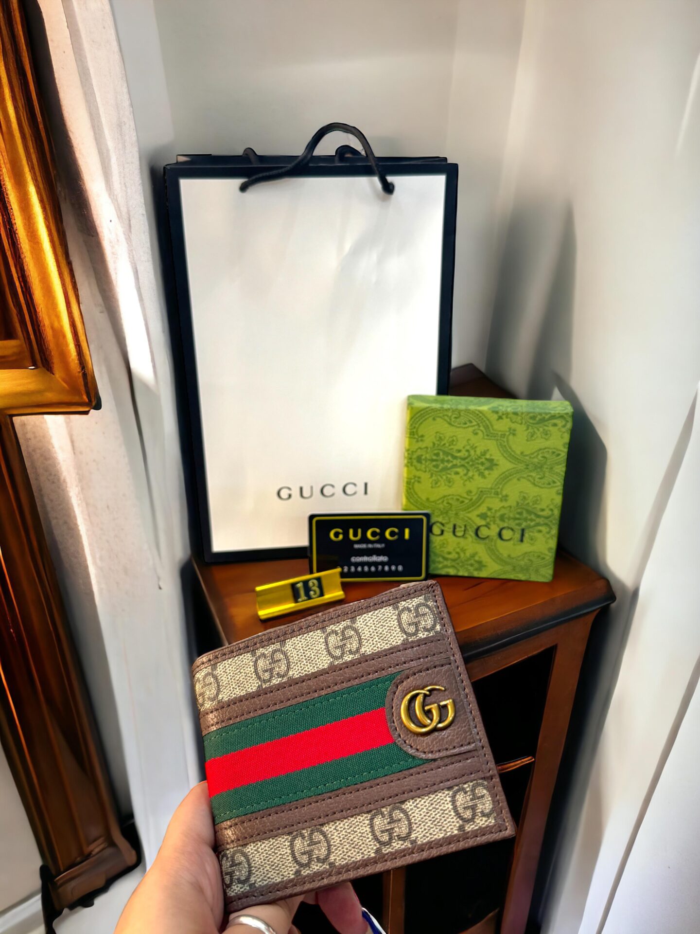 Buy First Copy Gucci GG Marmont Men’s Wallet Luxury Edition - Master Quality 7A Mirror at Lowest Price Online India