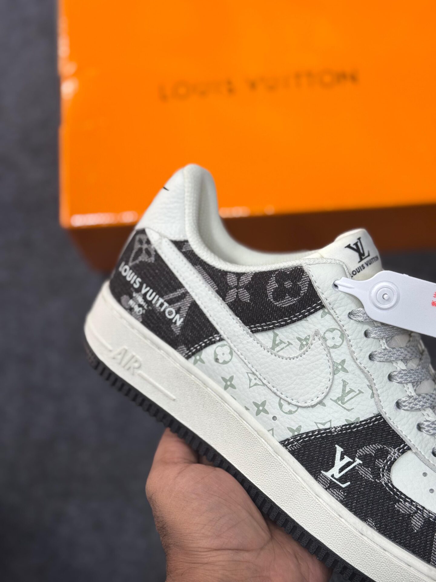 Buy First Copy Nike Air Force 1 Low x Louis Vuitton x Virgil Abloh – A Trifecta of Style - Master Quality 7A Mirror at Lowest Price Online India