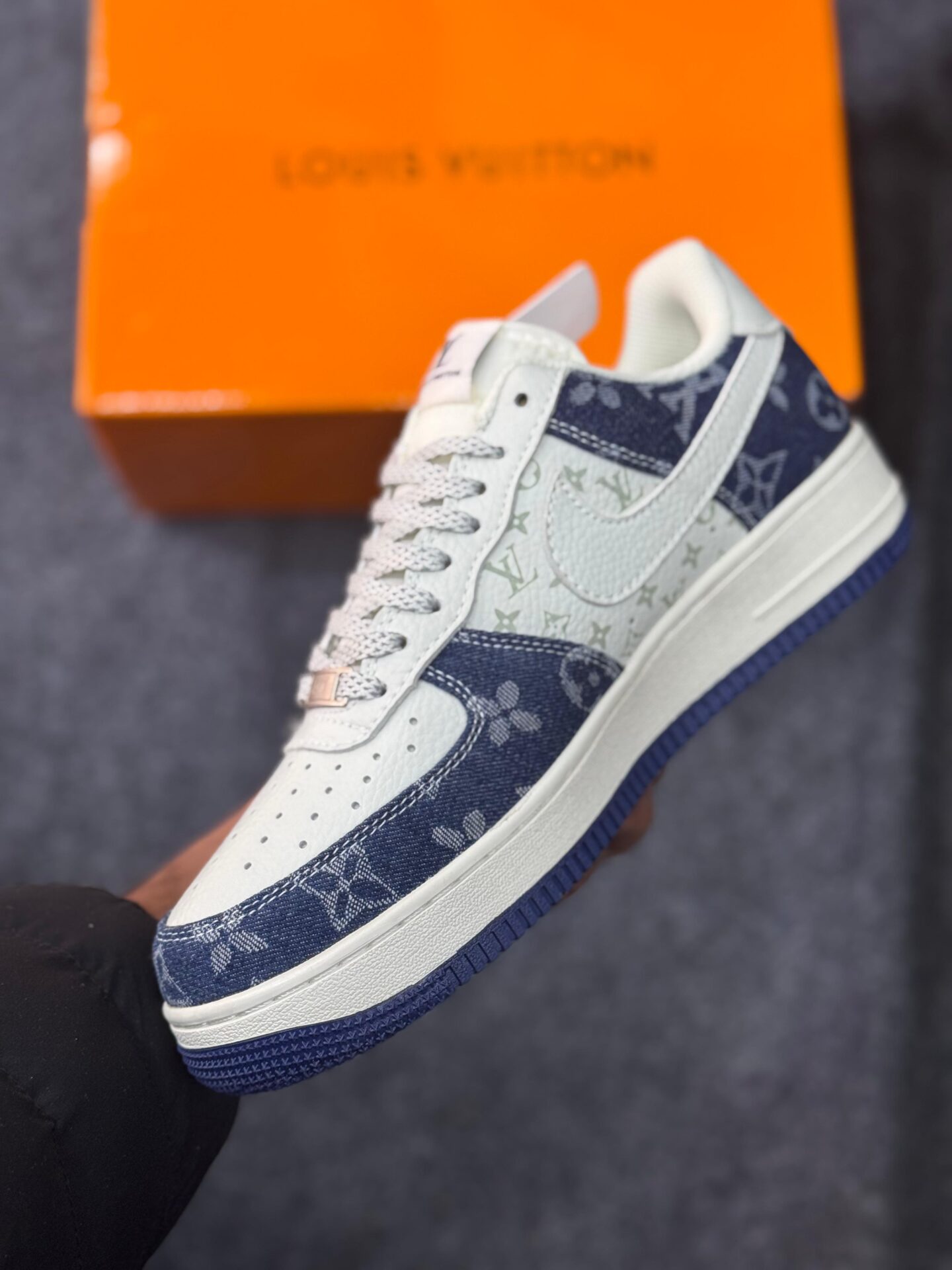 Buy First Copy Nike Air Force 1 Low x Louis Vuitton x Virgil Abloh – A Trifecta of Style - Master Quality 7A Mirror at Lowest Price Online India
