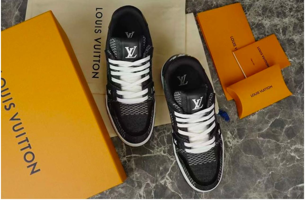 Buy First Copy Louis Vuitton Sneakers Unisex Luxury and Street Style - Master Quality 7A Mirror at Lowest Price Online India