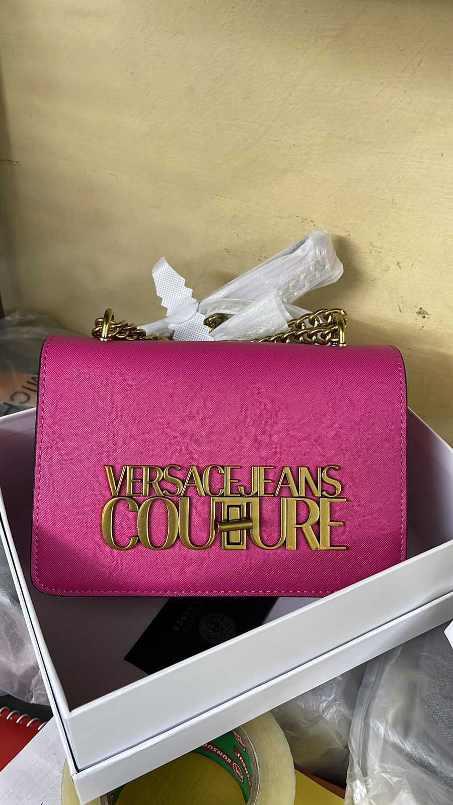 Buy First Copy Versace Jeans Couture Women Shoulder Bag - Master Quality 7A Mirror at Lowest Price Online India