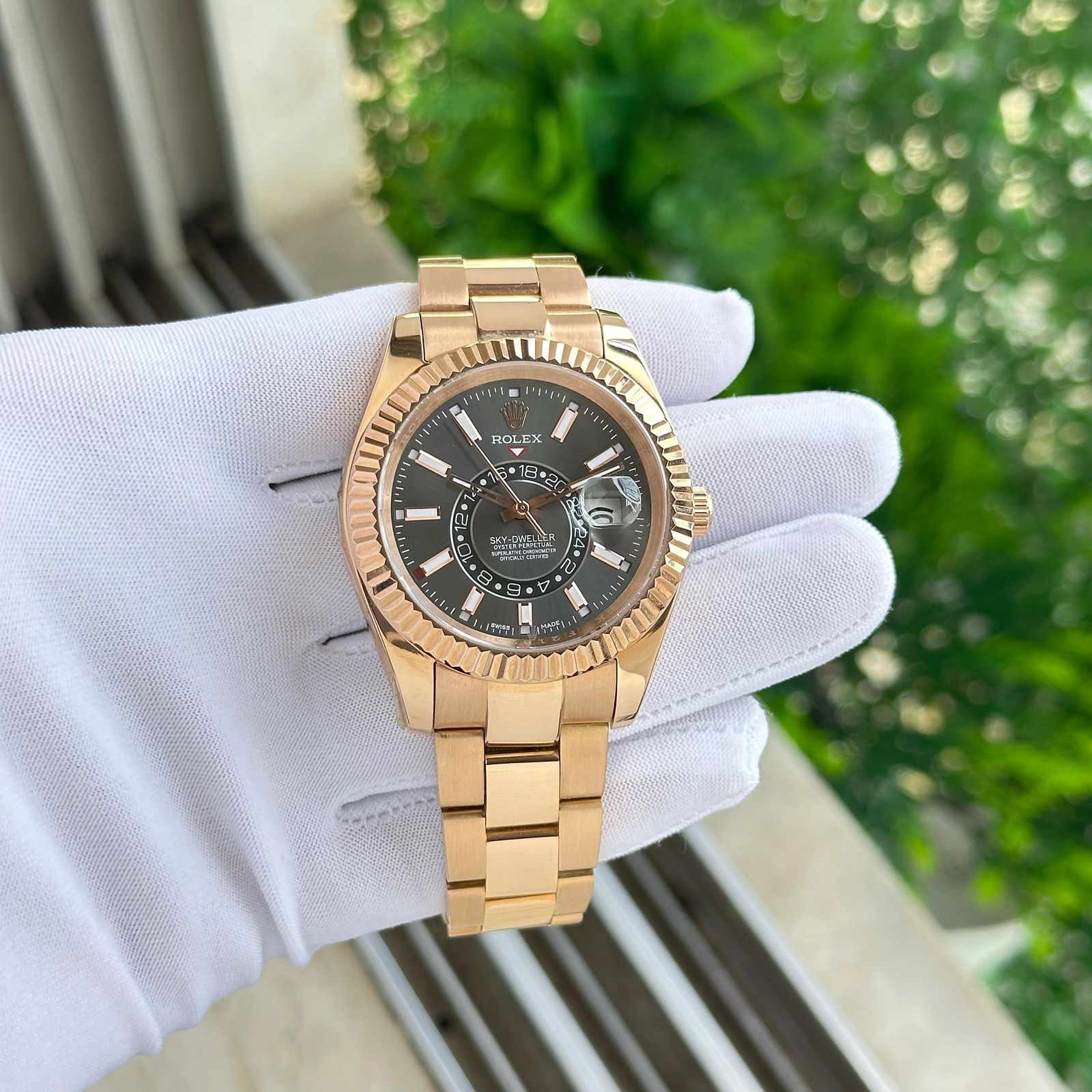 Buy First Copy Rolex Men’s Sky-Dweller ETA Watch Luxury and Functionality - Master Quality 7A Mirror at Lowest Price Online India