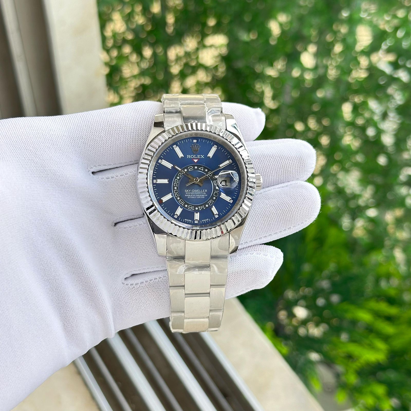 Buy First Copy Rolex Men’s Sky-Dweller ETA Watch Luxury and Functionality - Master Quality 7A Mirror at Lowest Price Online India