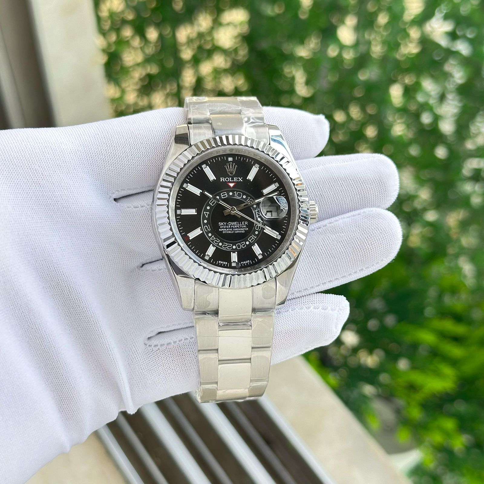 Buy First Copy Rolex Men’s Sky-Dweller ETA Watch Luxury and Functionality - Master Quality 7A Mirror at Lowest Price Online India