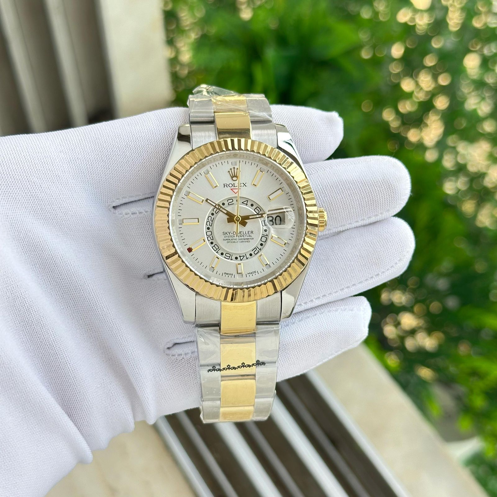 Buy First Copy Rolex Men’s Sky-Dweller ETA Watch Luxury and Functionality - Master Quality 7A Mirror at Lowest Price Online India