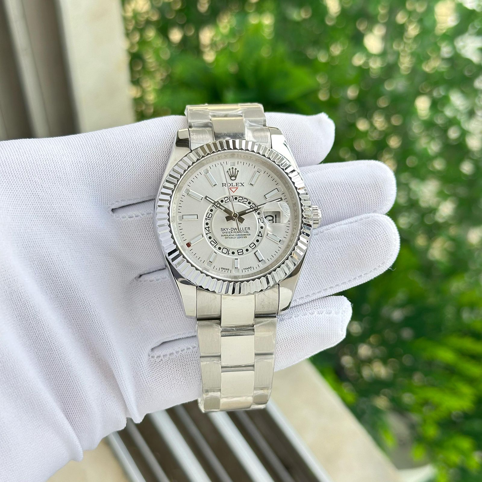 Buy First Copy Rolex Men’s Sky-Dweller ETA Watch Luxury and Functionality - Master Quality 7A Mirror at Lowest Price Online India