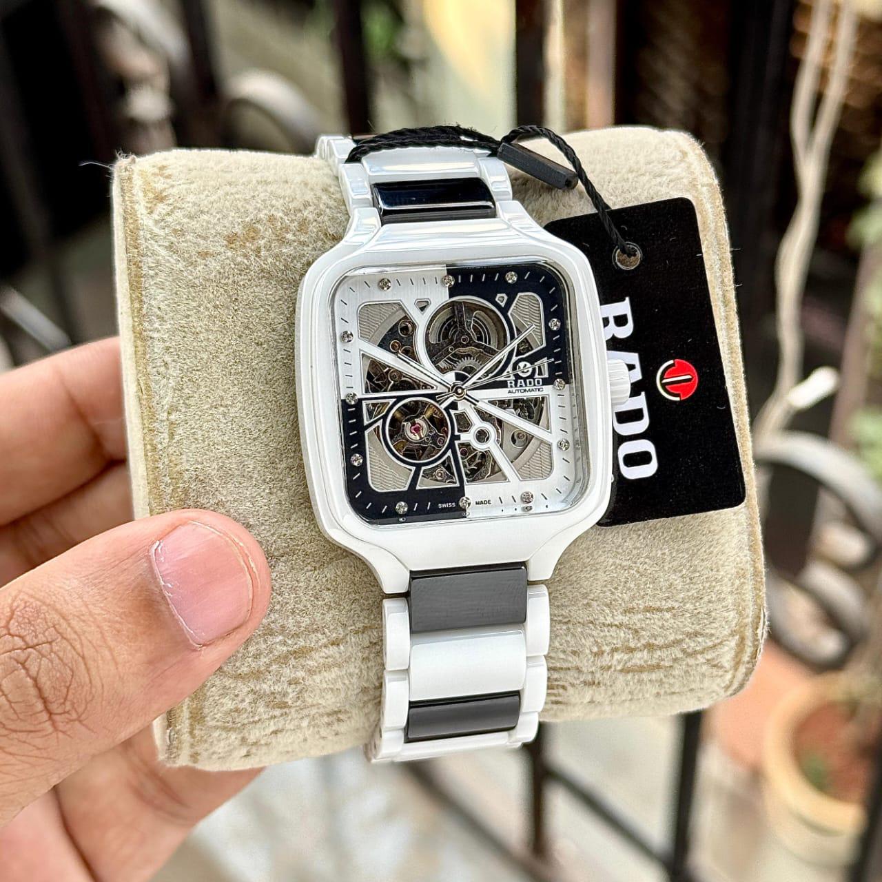 Buy First Copy Rado True Square Japanese Automatic Movement Men’s Watch 40mm - Master Quality 7A Mirror at Lowest Price Online India