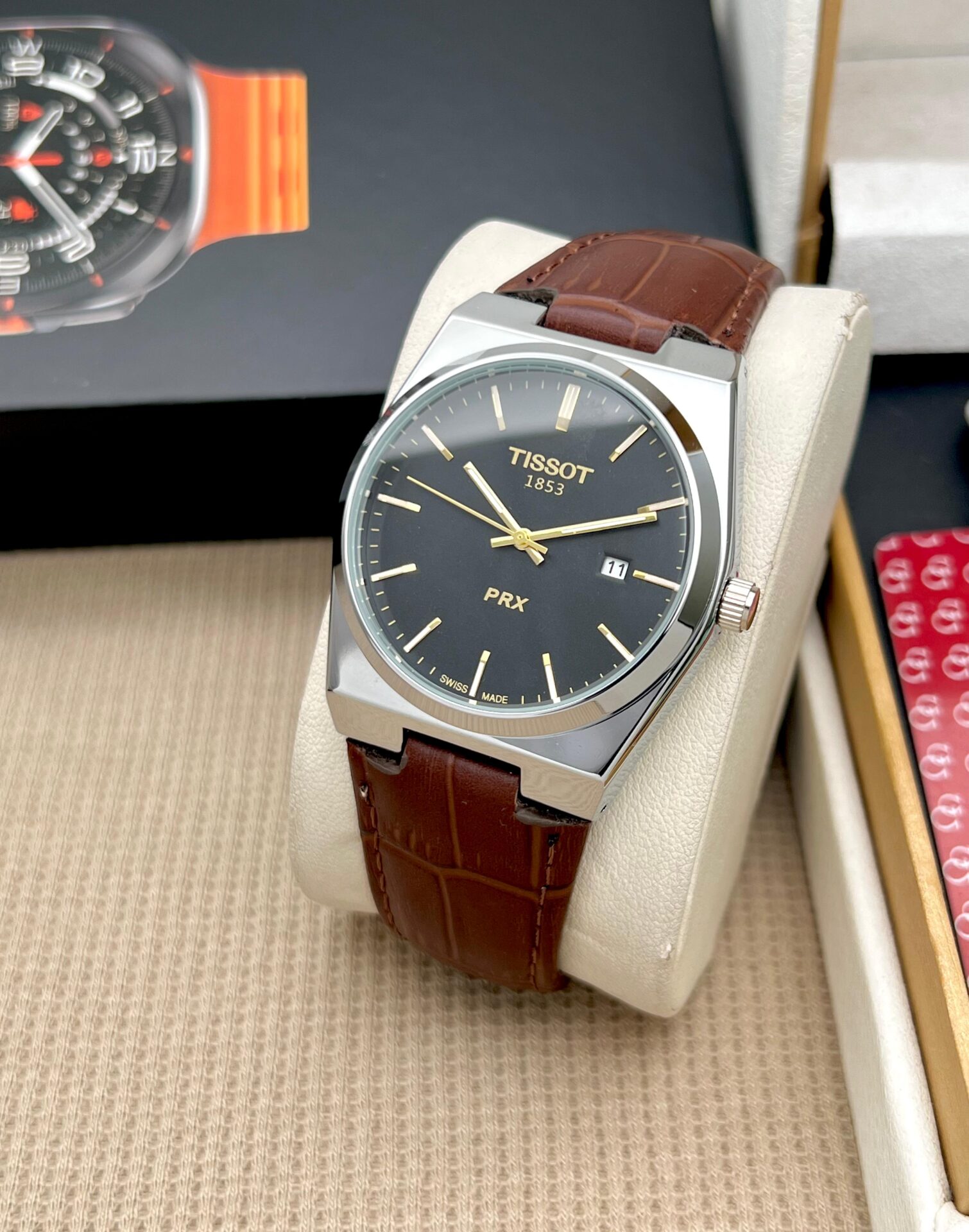 Buy First Copy Tissot Men’s Watch with Date Function - Master Quality 7A Mirror at Lowest Price Online India