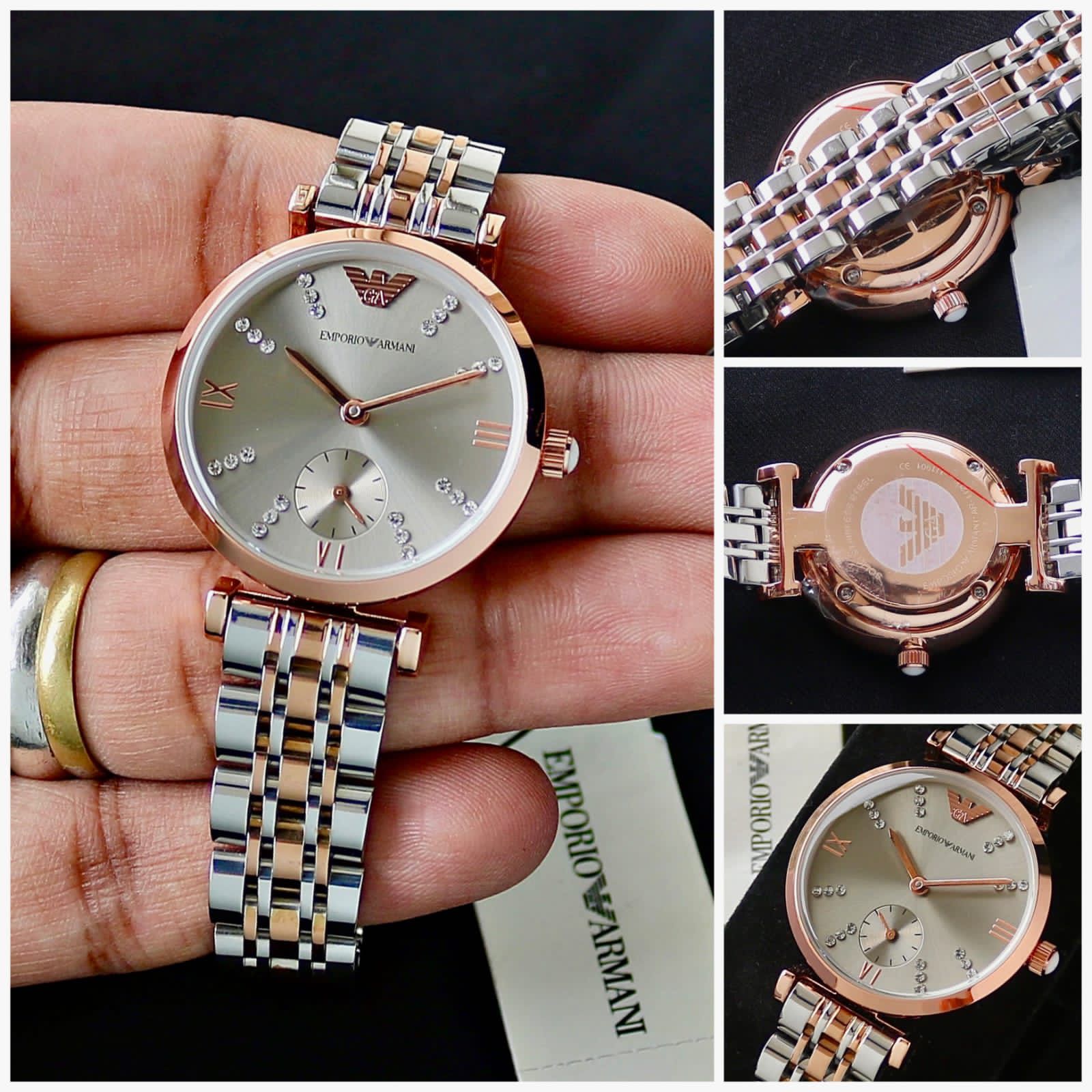 Buy First Copy Emporio Armani Women’s Gianni T-Bar Dial Watch 32mm - Master Quality 7A Mirror at Lowest Price Online India