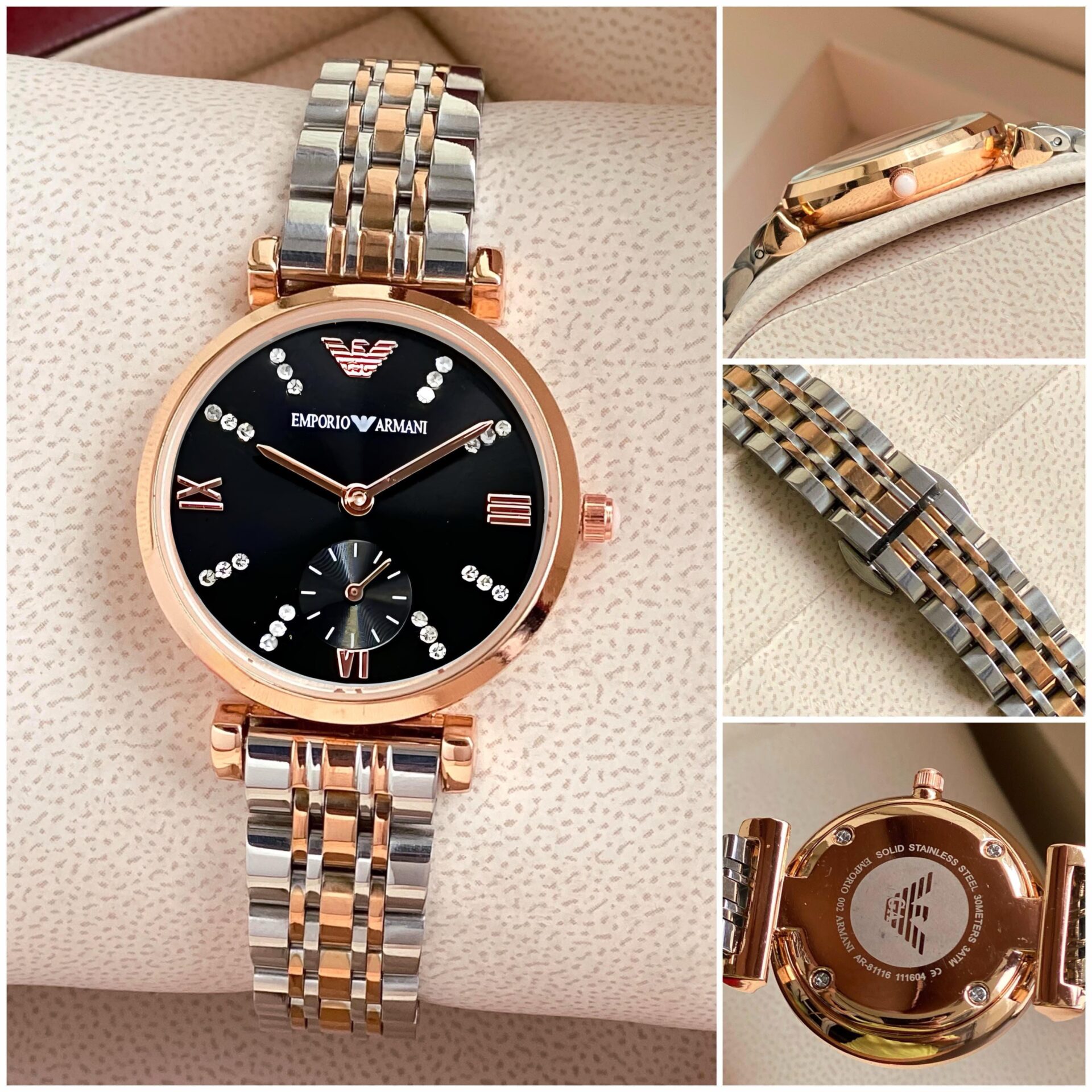 Buy First Copy Emporio Armani Women’s Gianni T-Bar Dial Watch 32mm - Master Quality 7A Mirror at Lowest Price Online India