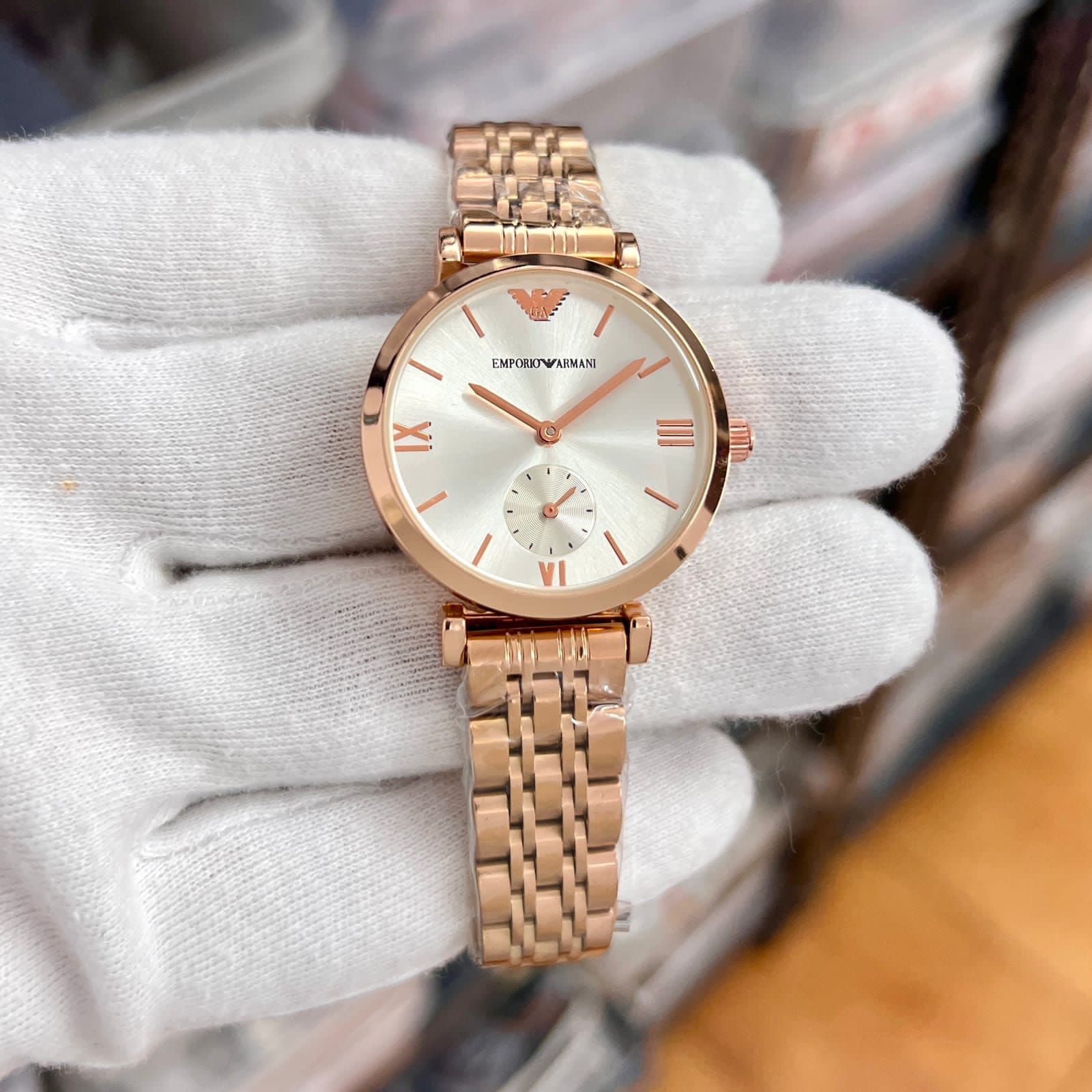 Buy First Copy Emporio Armani Women’s Gianni T-Bar Dial Watch 32mm - Master Quality 7A Mirror at Lowest Price Online India