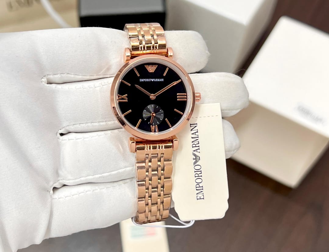 Buy First Copy Emporio Armani Women’s Gianni T-Bar Dial Watch 32mm - Master Quality 7A Mirror at Lowest Price Online India