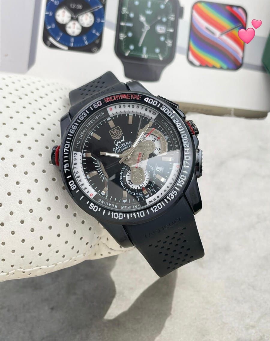 Buy First Copy Tag Heuer Carrera Sport Men’s Chronograph Watch - Master Quality 7A Mirror at Lowest Price Online India