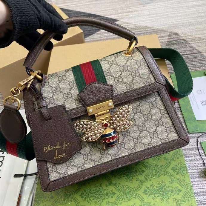 Buy First Copy Gucci Queen Margaret GG Women Handbag - Master Quality 7A Mirror at Lowest Price Online India