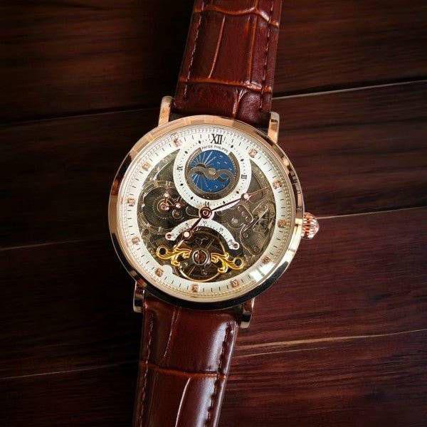 Buy First Copy Patek Philippe Men’s Tourbillon Automatic Watch 43mm - Master Quality 7A Mirror at Lowest Price Online India