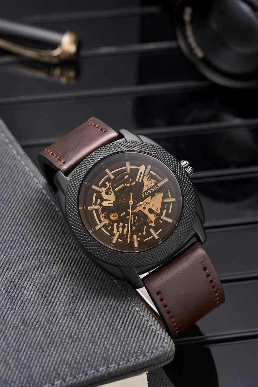 Buy First Copy Fossil Modern Machine Automatic Men’s Watch 45mm Open Back - Master Quality 7A Mirror at Lowest Price Online India