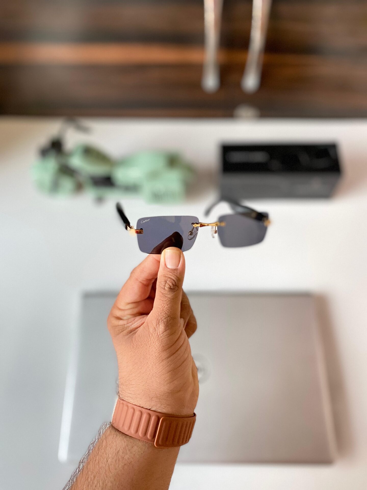 Buy First Copy Cartier Men’s Smart Glasses - Master Quality 7A Mirror at Lowest Price Online India