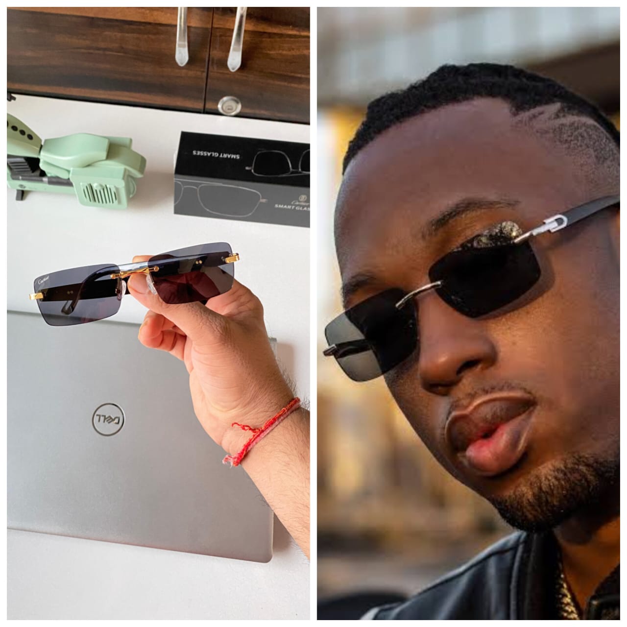 Buy First Copy Cartier Men’s Smart Glasses - Master Quality 7A Mirror at Lowest Price Online India