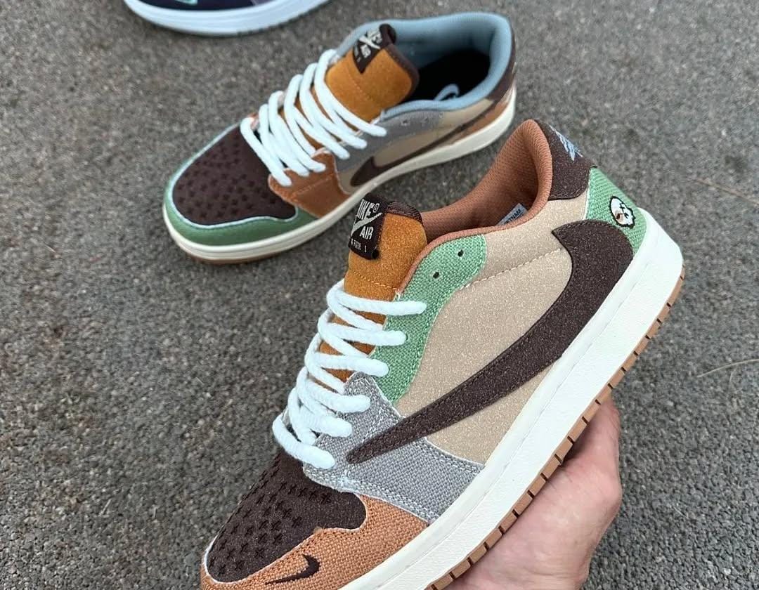 Buy First Copy Jordan Low 1 Travis Scott Voodoo Shoes For Men’ s - Master Quality 7A Mirror at Lowest Price Online India
