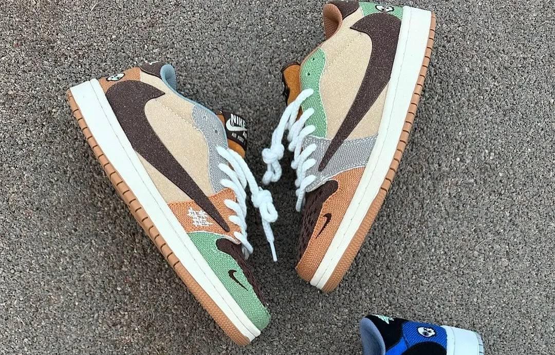 Buy First Copy Jordan Low 1 Travis Scott Voodoo Shoes For Men’ s - Master Quality 7A Mirror at Lowest Price Online India