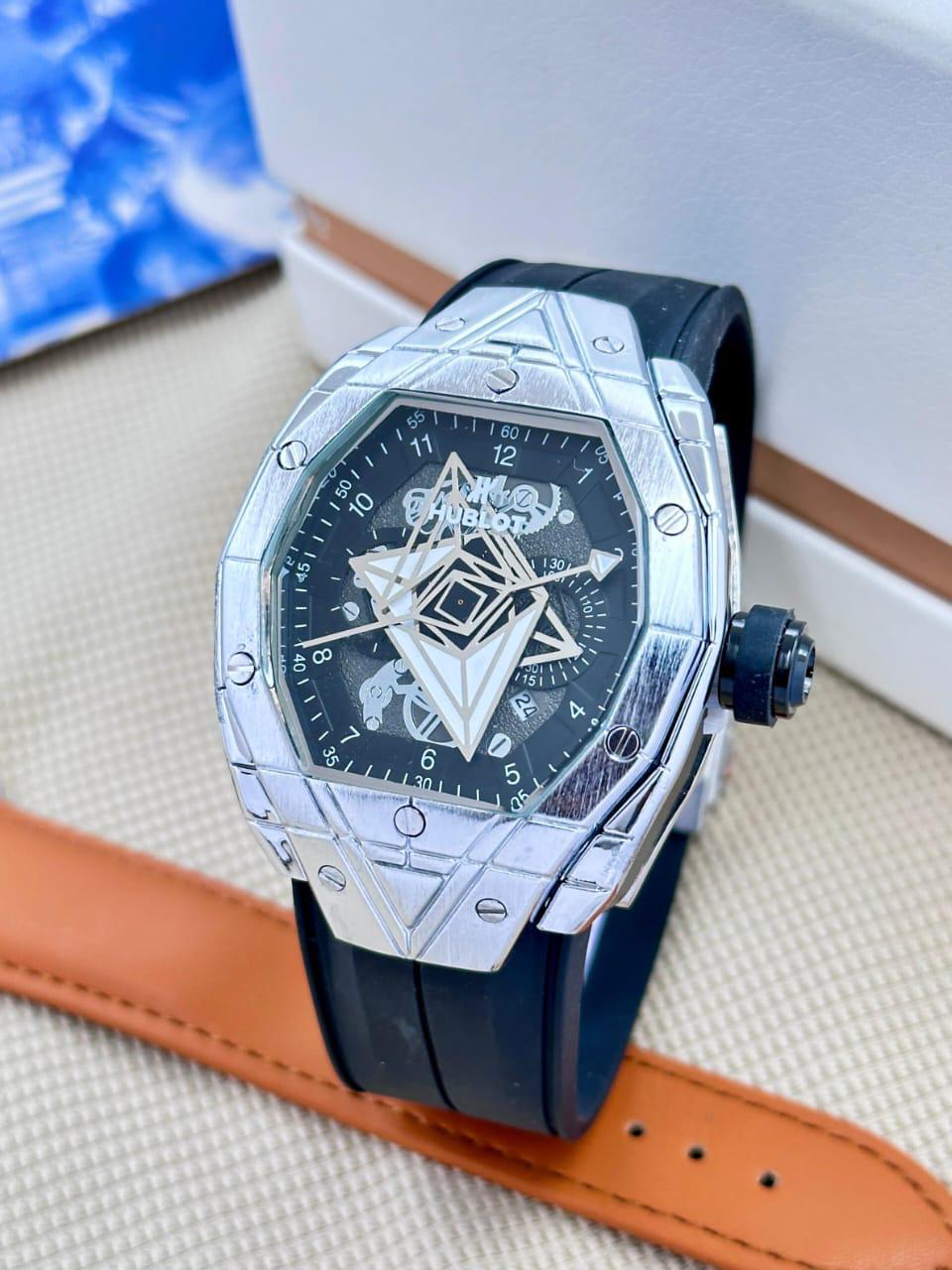 Buy First Copy Hublot Spider Tourbillon Watch For Men - Master Quality 7A Mirror at Lowest Price Online India
