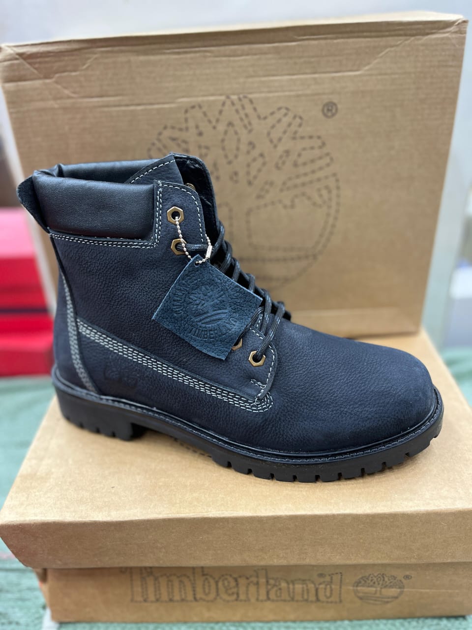 Buy First Copy Timberland Classic Leather Boots For Men - Master Quality 7A Mirror at Lowest Price Online India