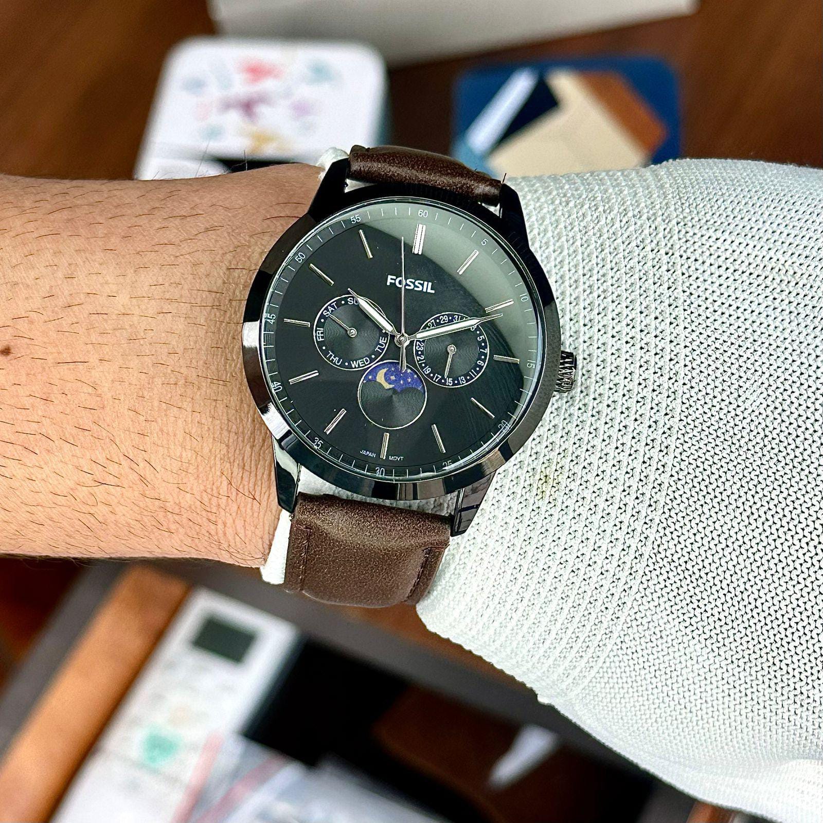 Buy First Copy Fossil Neutra Minimalist Watch For Men - Master Quality 7A Mirror at Lowest Price Online India