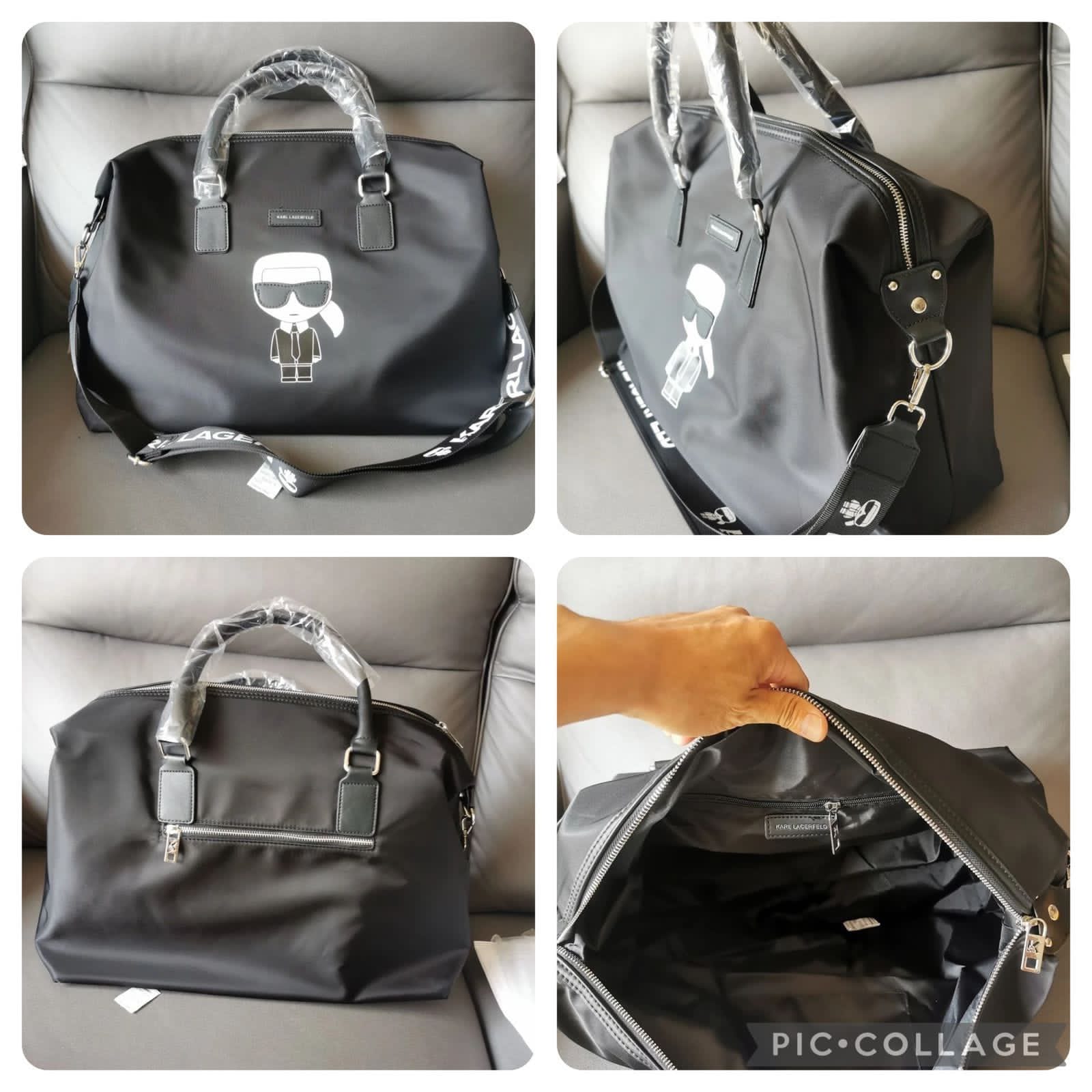 Buy First Copy Karl Lagerfeld Duffle Unisex Bag - Master Quality 7A Mirror at Lowest Price Online India