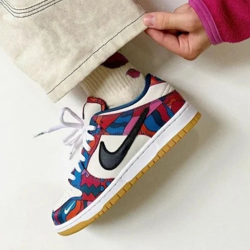 Buy First Copy Nike Sb Dunk Low Parra Shoes For Men - Master Quality 7A Mirror at Lowest Price Online India