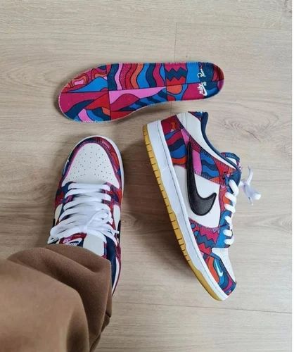 Buy First Copy Nike Sb Dunk Low Parra Shoes For Men - Master Quality 7A Mirror at Lowest Price Online India