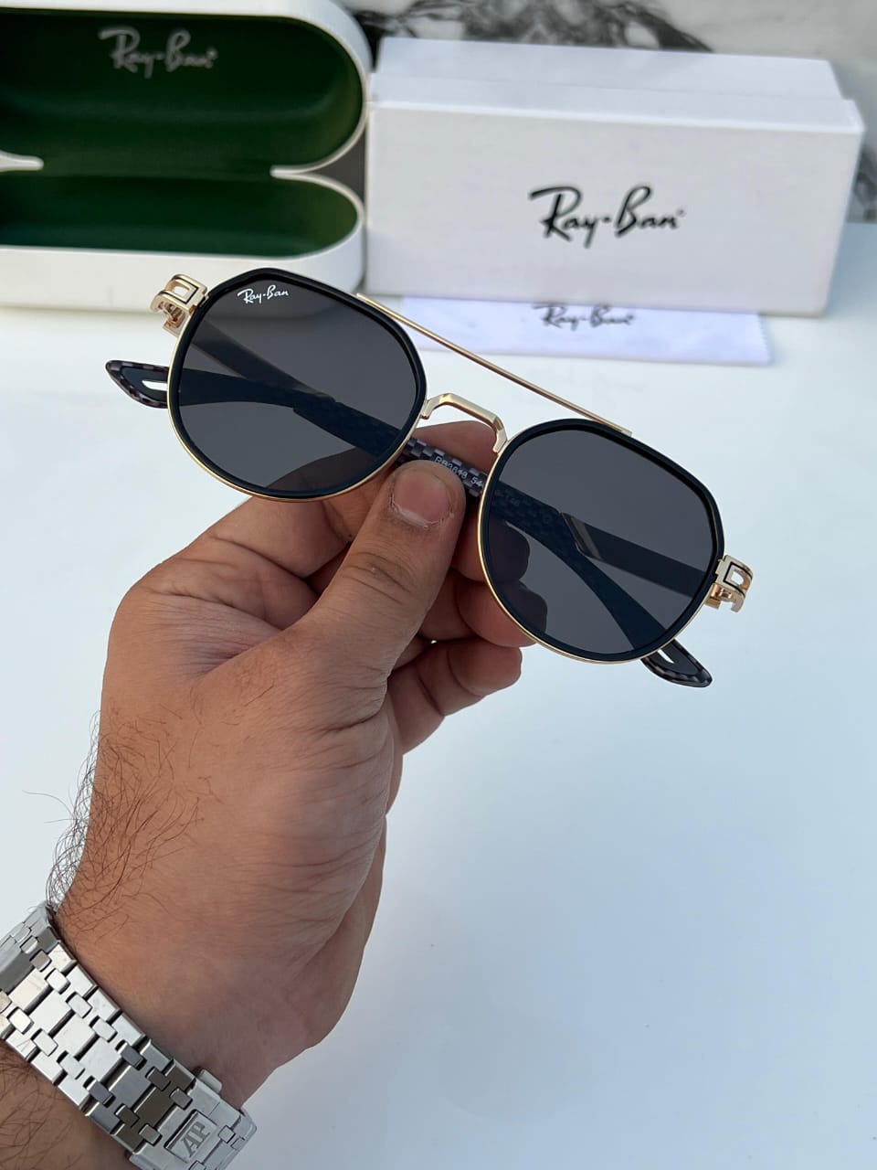 Buy First Copy Ray Ban Aviator Sunglasses - Master Quality 7A Mirror at Lowest Price Online India