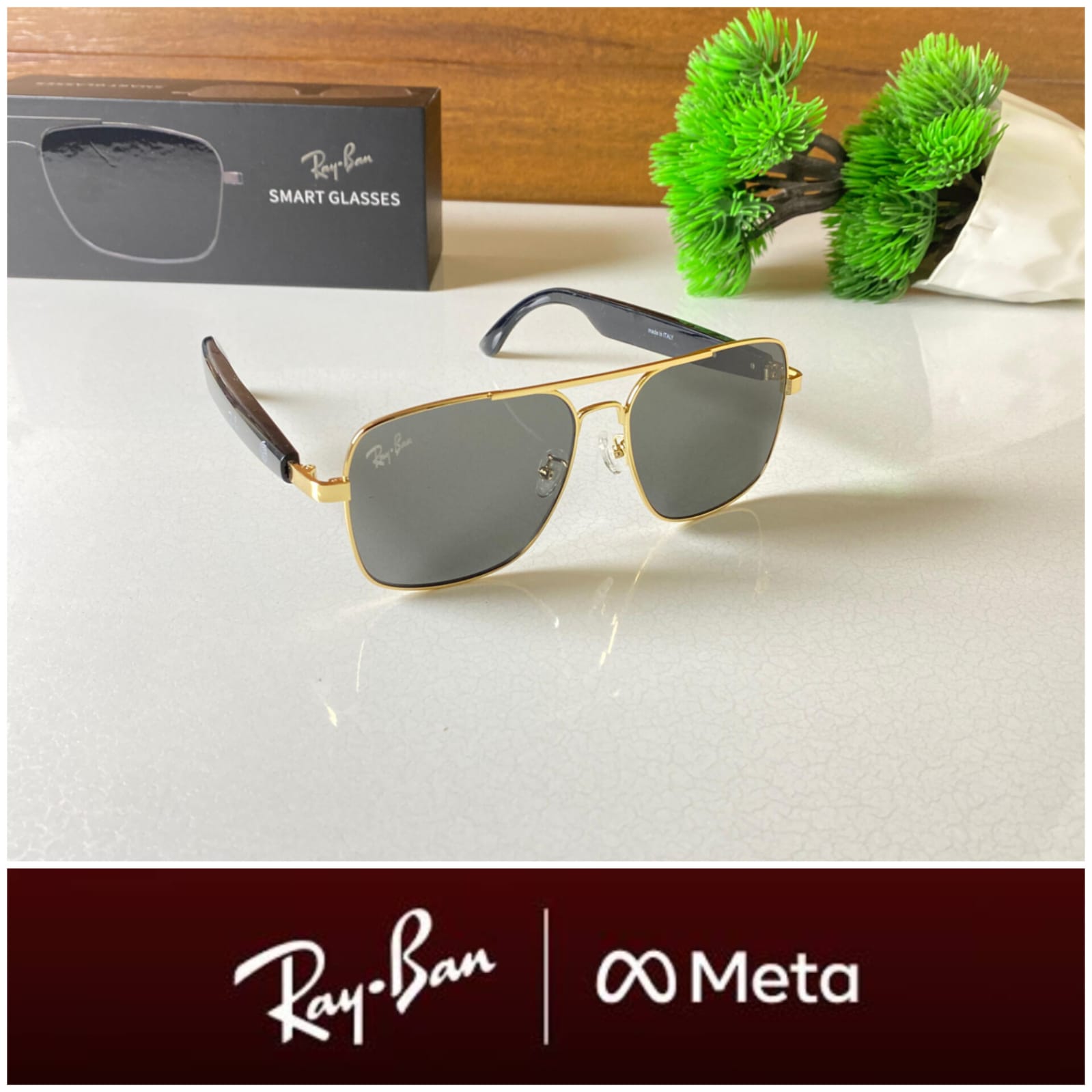 Buy First Copy Ray-Ban Meta Smart Glasses - Master Quality 7A Mirror at Lowest Price Online India