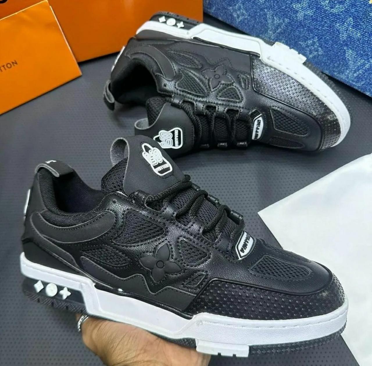 Buy First Copy Louis Vuitton LV Trainer Sneaker For Men - Master Quality 7A Mirror at Lowest Price Online India