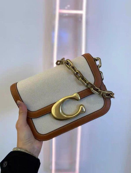 Buy First Copy Coach Idol Canvas Women Sling Bag - Master Quality 7A Mirror at Lowest Price Online India
